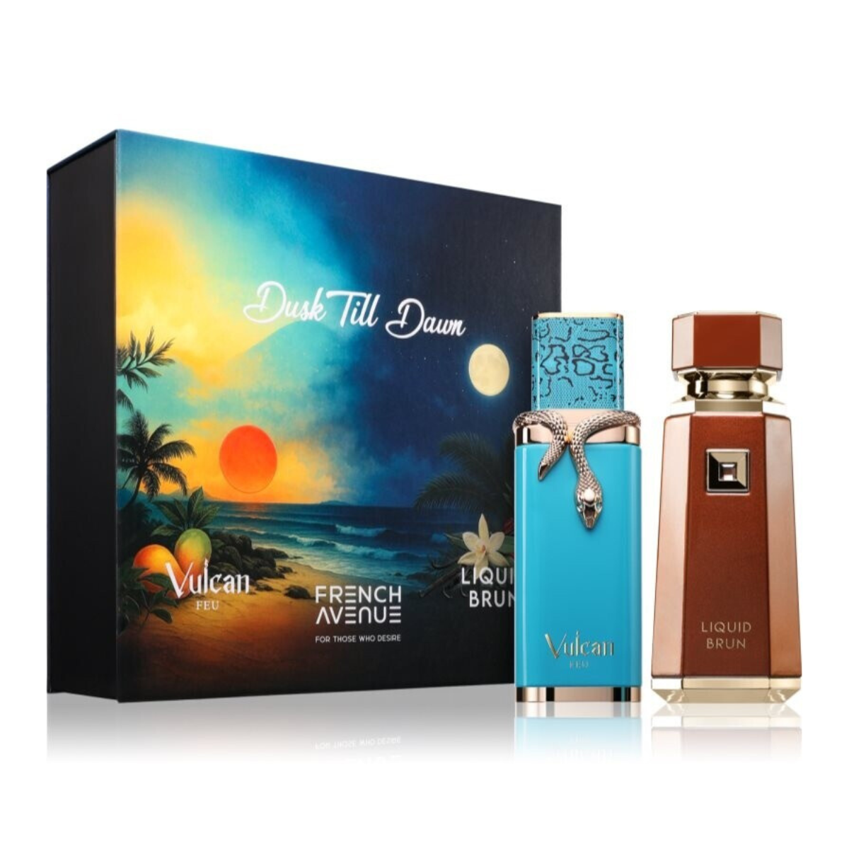 French Avenue Dusk Till Dawn Set 2 x 100ml Eau de Parfum  Emarati