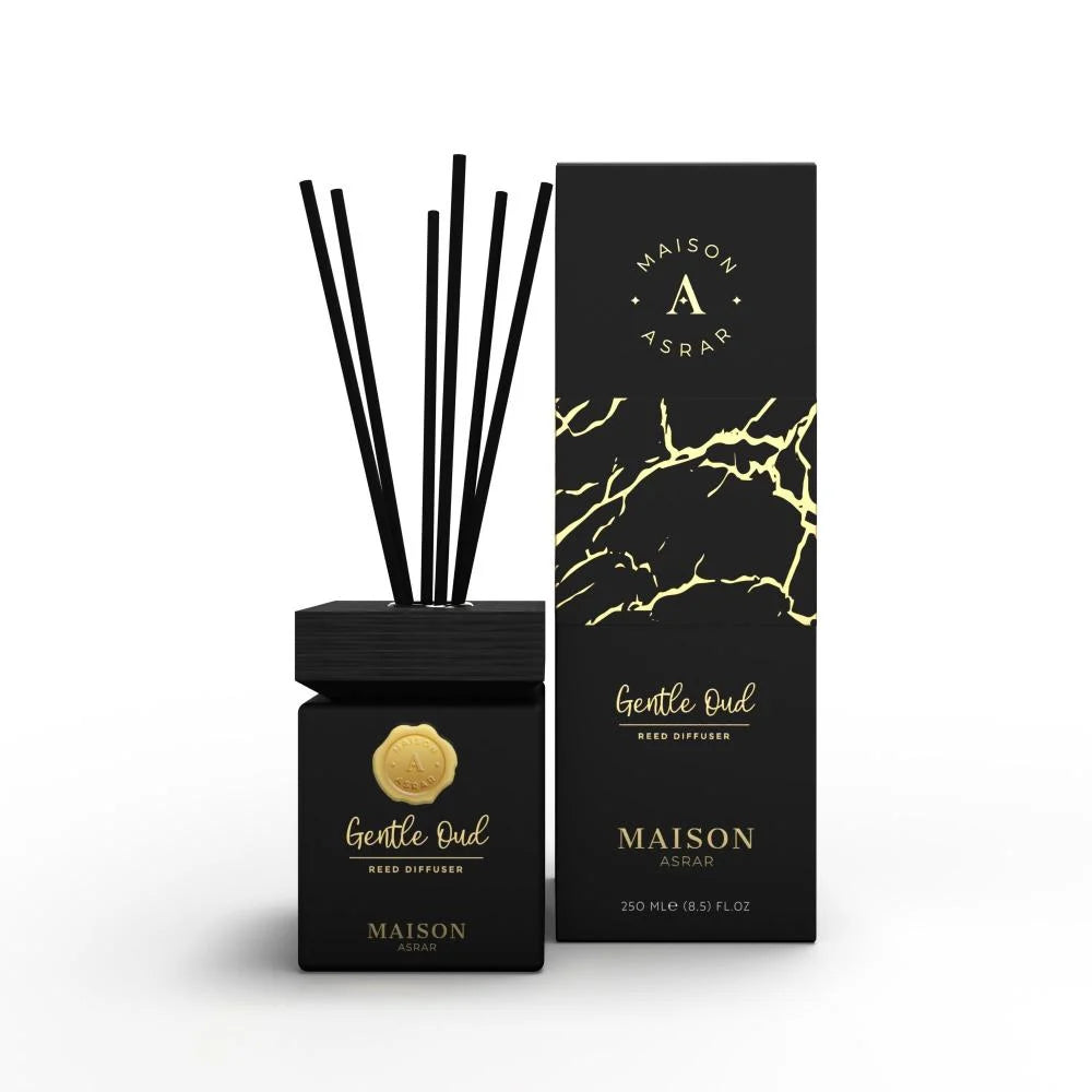 Gentle Gold Reed Diffuser 250ml Maison Asrar