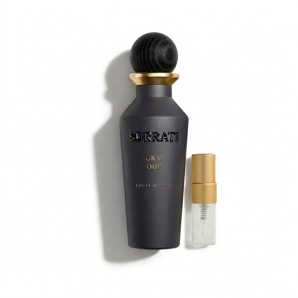 Grey Oud Perfume Sample 2ml Surrati  Emarati