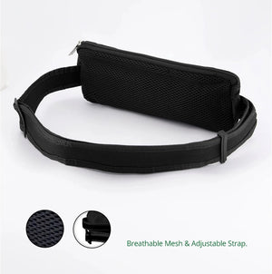 Black Anti-Theft Waist Bag for Hajj & Umrah Hajj Safe  Emarati