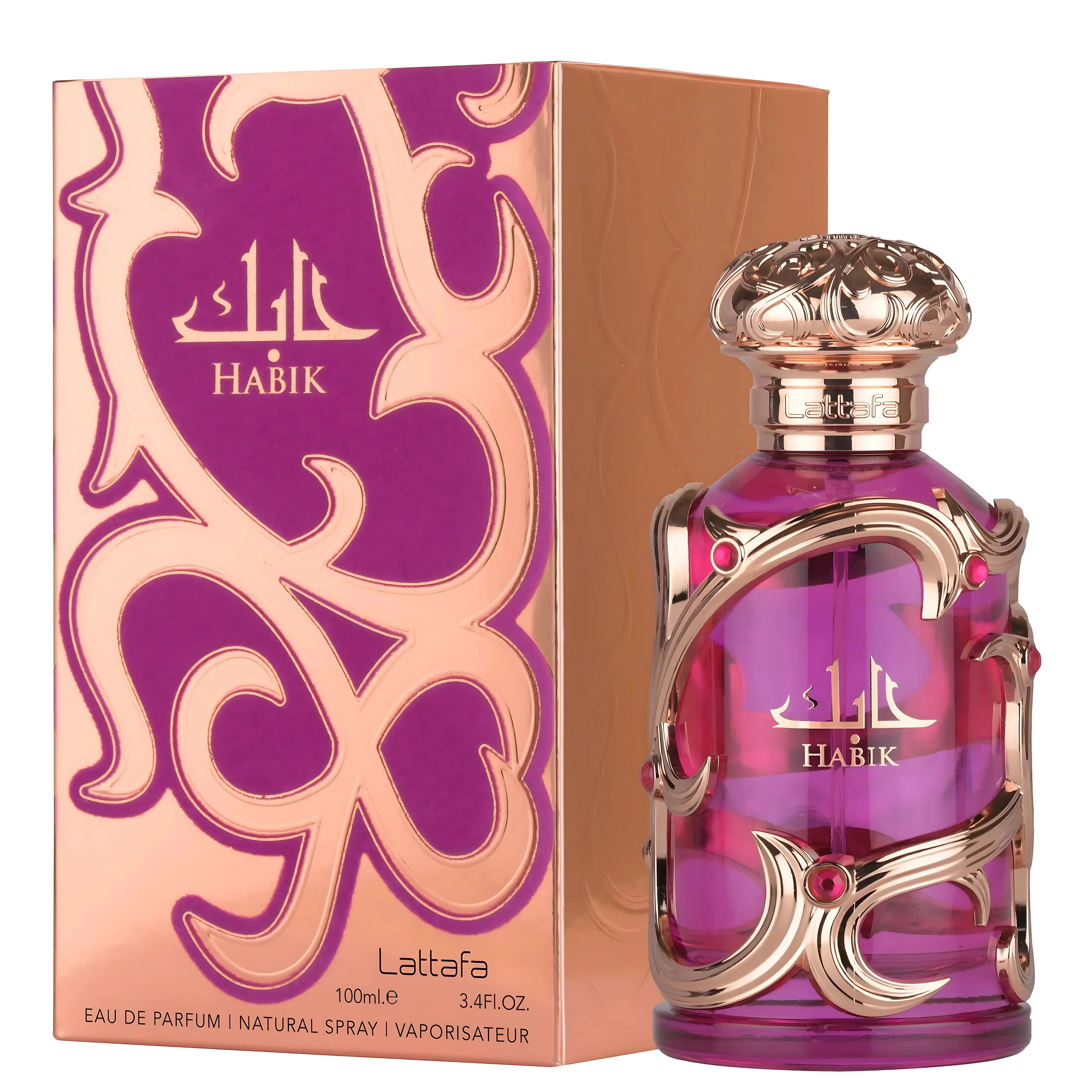 Habik Women Perfume 100ml EDP Lattafa - Aromique Beauty Ltd