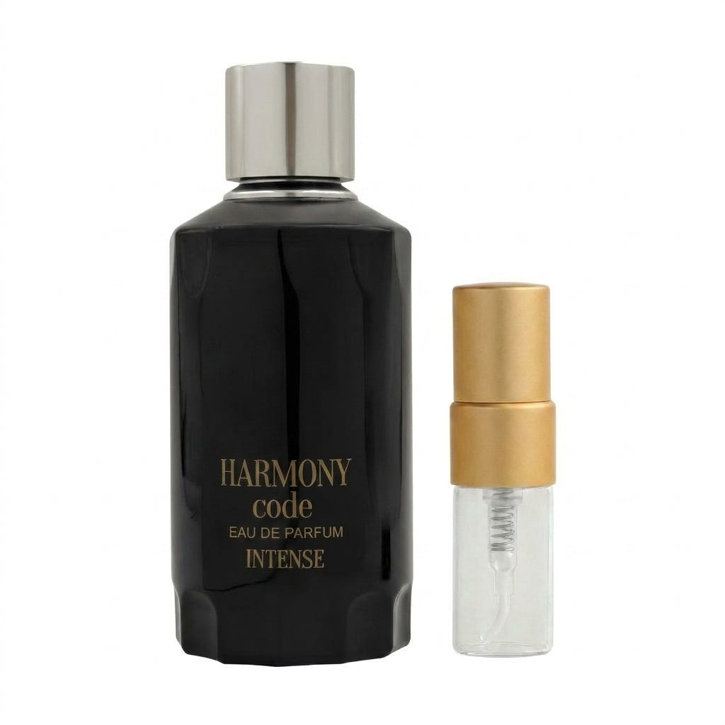Harmony Code Intense Perfume Sample 2ml Fragrance World  Emarati