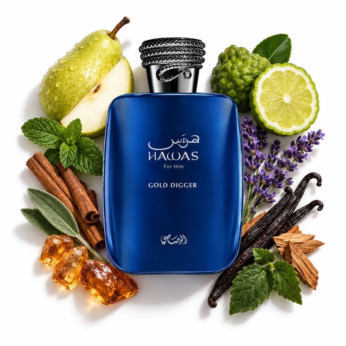 Hawas Gold Digger Eau de Parfum 100ml Rasasi  Emarati