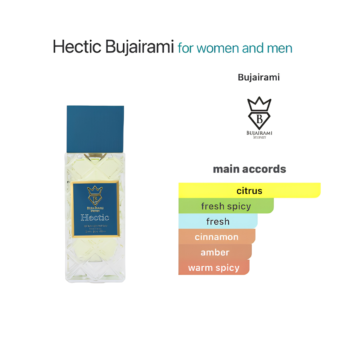 Hectic Eau de Parfum 100ml Bujairami Sydney  Emarati