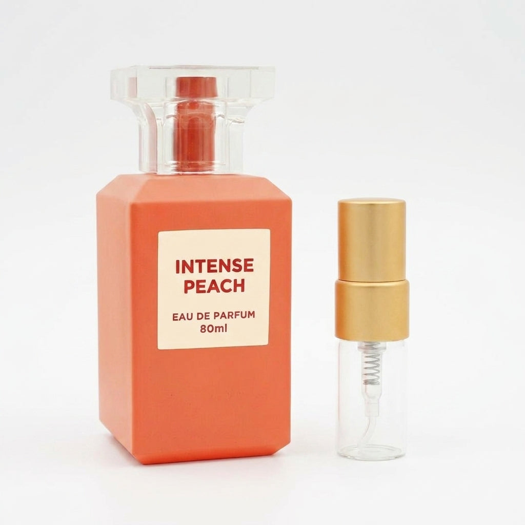 Intense Peach Perfume Sample 2ml Fragrance World  Emarati