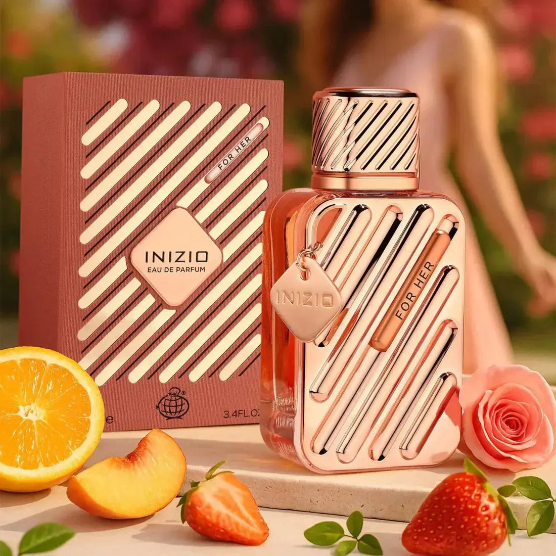 Inzio For Her Perfume 100ml EDP Fragrance World - Aromique Beauty Ltd