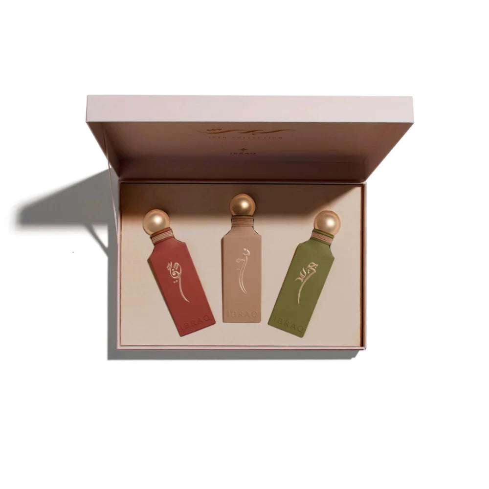 Irth Collection Eau de Parfum 3x100ml Ibraheem Al Qurashi  Emarati