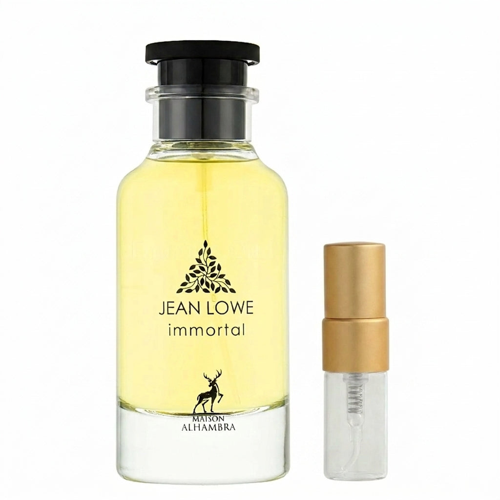 Jean Lowe Immortal Perfume Sample 2ml Maison Alhambra  Emarati