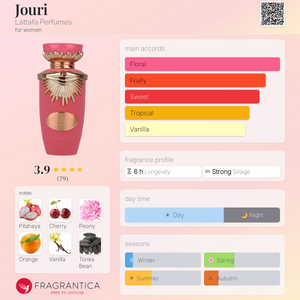 Jouri Eau de Parfum 100ml Lattafa  Emarati