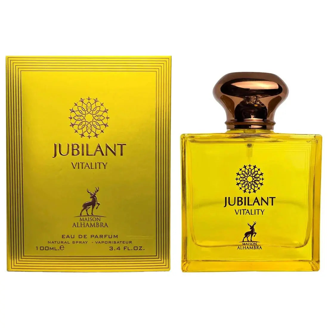 Jubilant Vitality Perfume 100ml EDP Maison Alhambra - Aromique Beauty Ltd