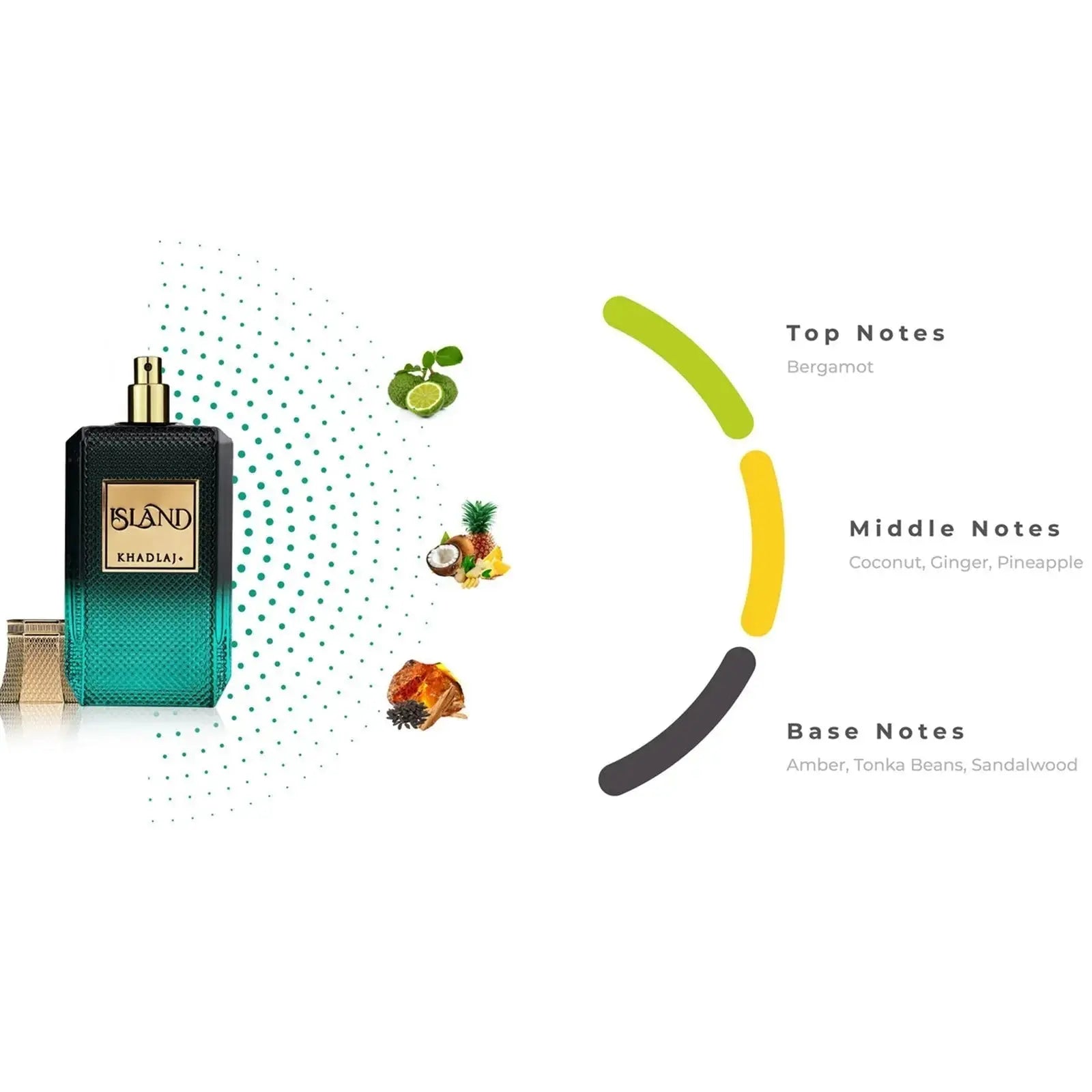 Island Extrait de Parfum 100ml Khadlaj Khadlaj