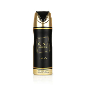 Khamrah Deodorant Body Spray 200ml Lattafa - Aromique Beauty Ltd