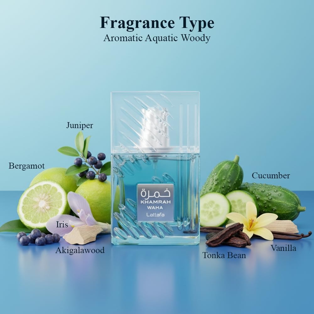 Khamrah Waha Eau de Parfum 100ml Lattafa  Emarati