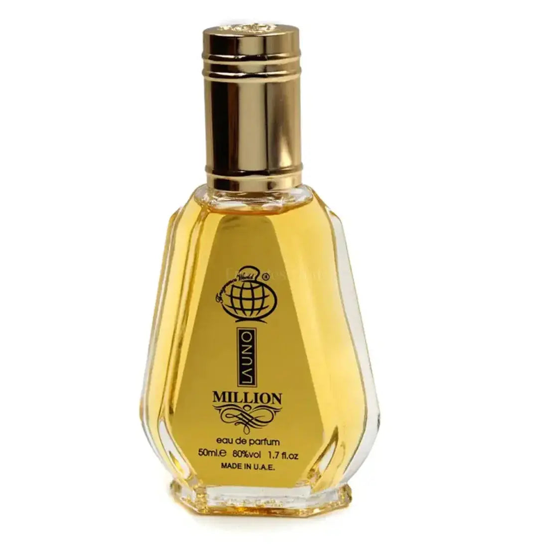 La Uno Million Perfume 50ml EDP Fragrance World - Aromique Beauty Ltd