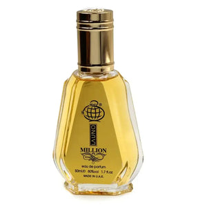 La Uno Million Perfume 50ml EDP Fragrance World - Aromique Beauty Ltd