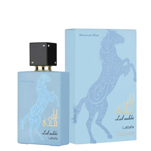 Lail Maleki Moroccan Blue Eau de Parfum 100ml By Lattafa  Emarati