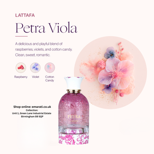 Petra Viola Perfume 100ml Lattafa  Emarati
