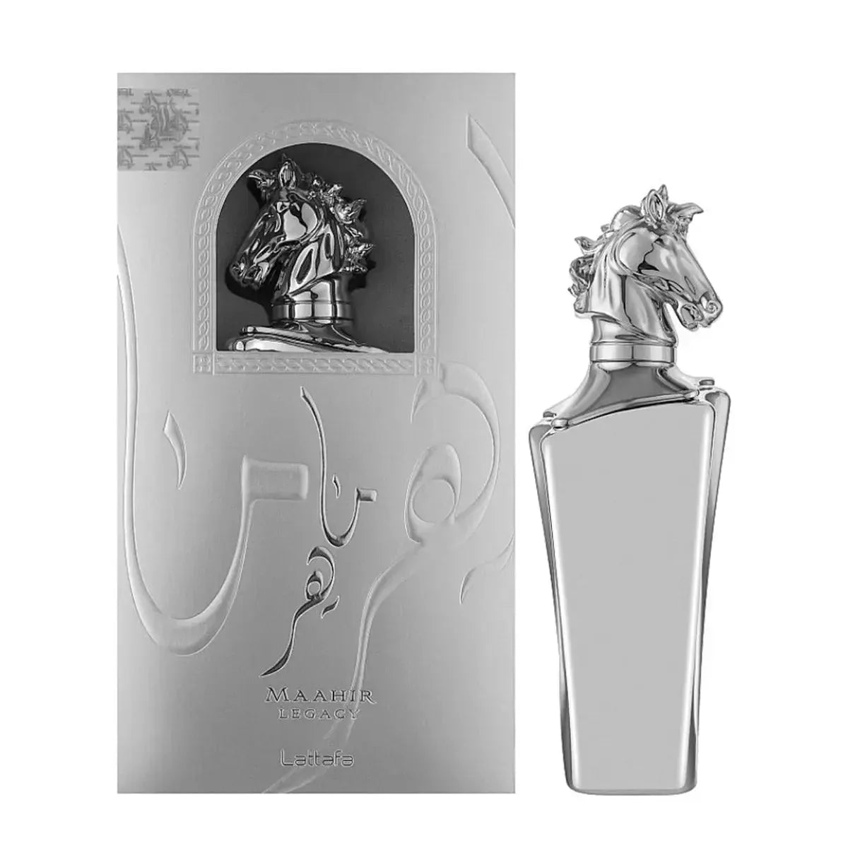 Maahir Legacy Perfume (Silver) 100ml EDP for Men By Lattafa  No reviews Lattafa