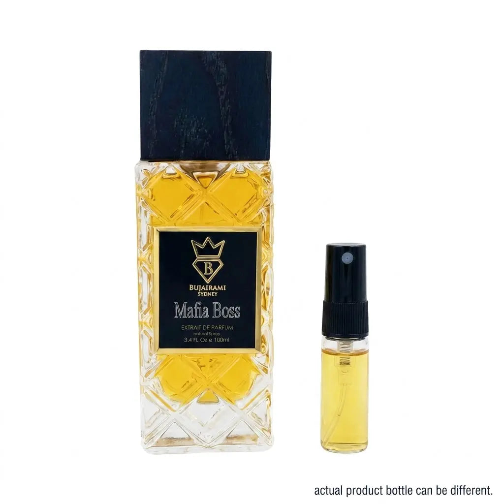 Mafia Boss Perfume Sample 2ml Bujairami Bujairami