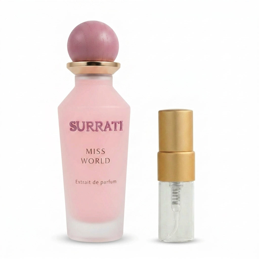 Miss World Perfume Sample 2ml Surrati  Emarati