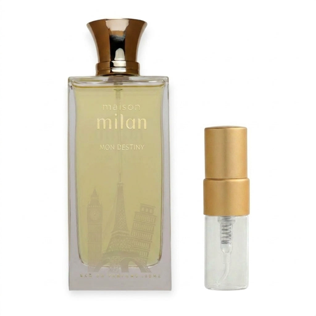 Mon Destiny Perfume Sample 2ml Maison Milan  Emarati