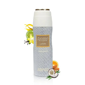 Musamam White Instense Body Spray 200ml Lattafa - Aromique Beauty Ltd