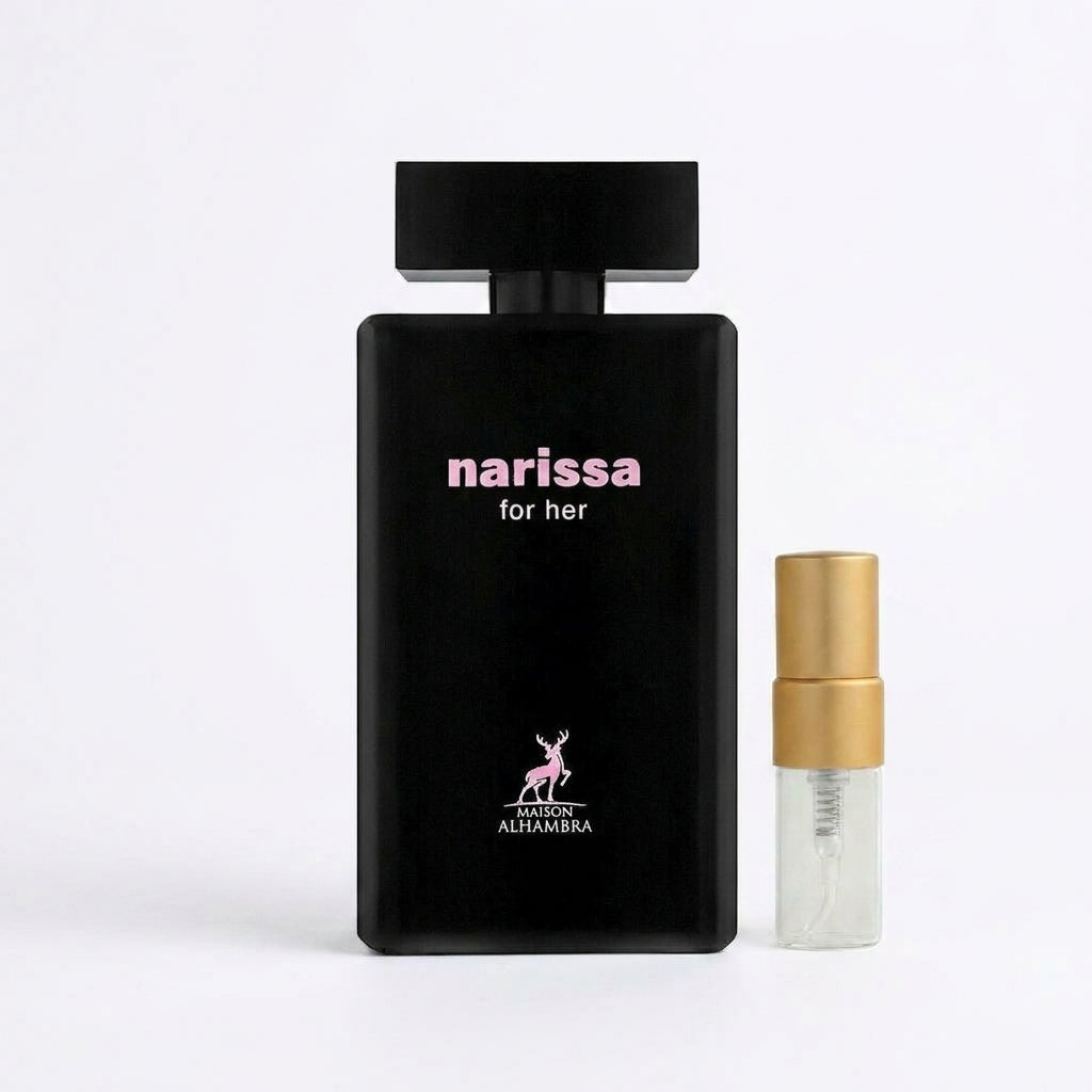 Narissa For Her Perfume Sample 2ml Maison Alhambra  Emarati