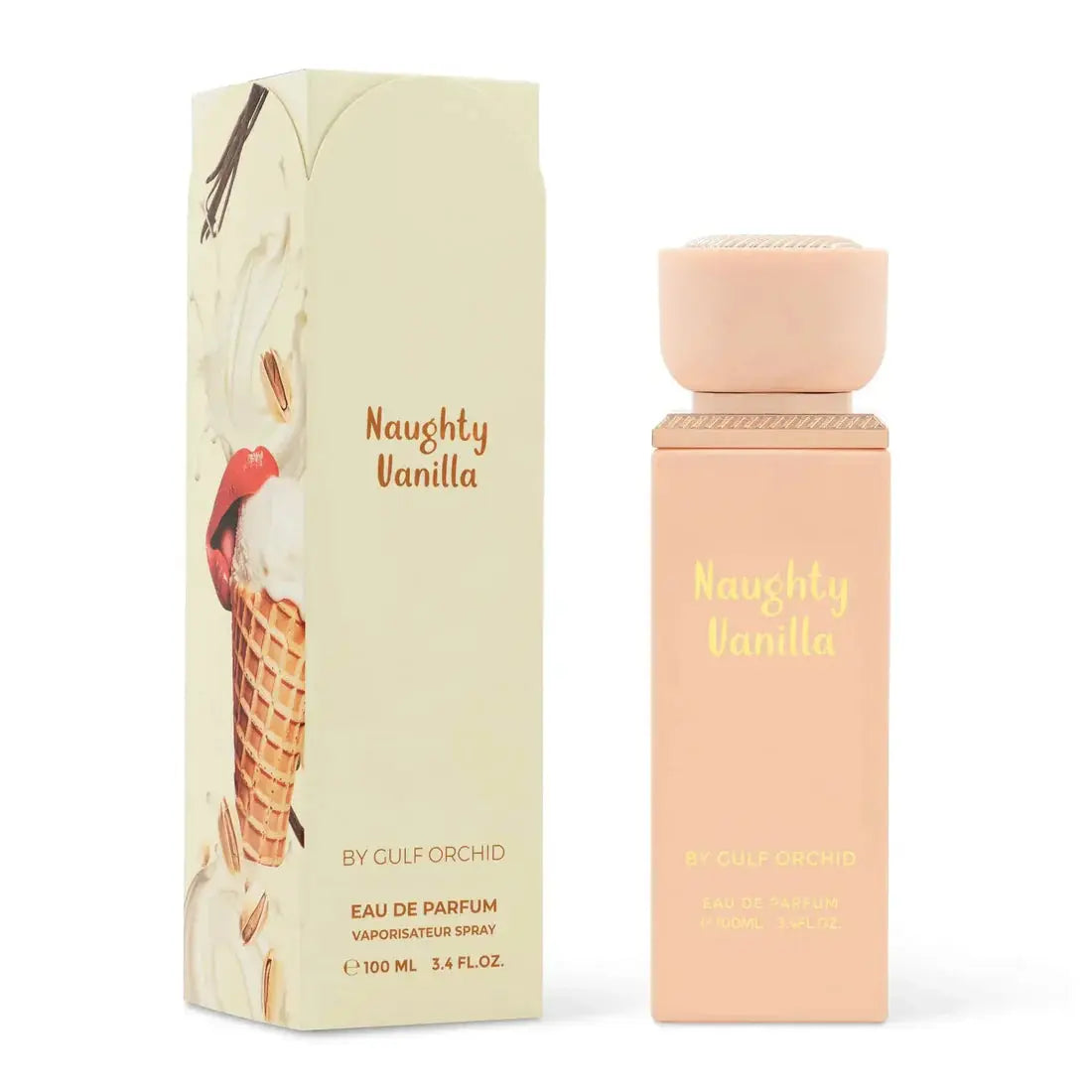 Naughty Vanilla Perfume 100ml EDP Gulf Orchid - Aromique Beauty Ltd