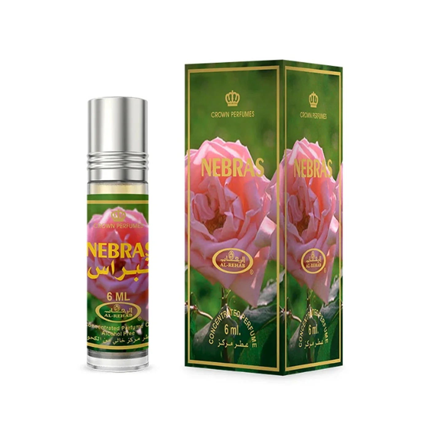 Nebras Perfume Oil 6ml Al Rehab  Emarati