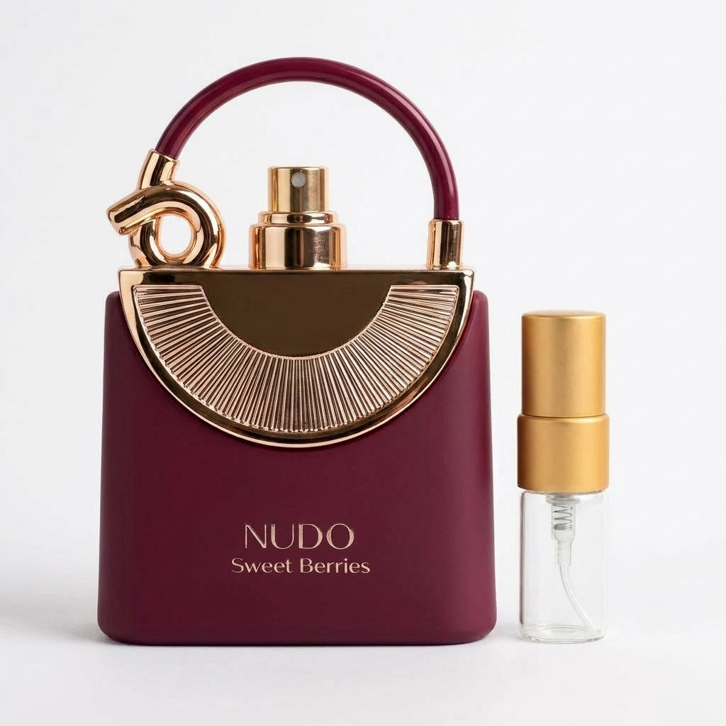 Nudo Sweet Berries Perfume Sample 2ml Fragrance World  Emarati