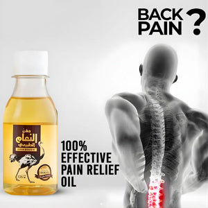 Ostrich oil Natural Massage oil  Rheumatism Joints Bone Knee Pain Relief Ostrich Fat oil 125ml Aromique Beauty Ltd
