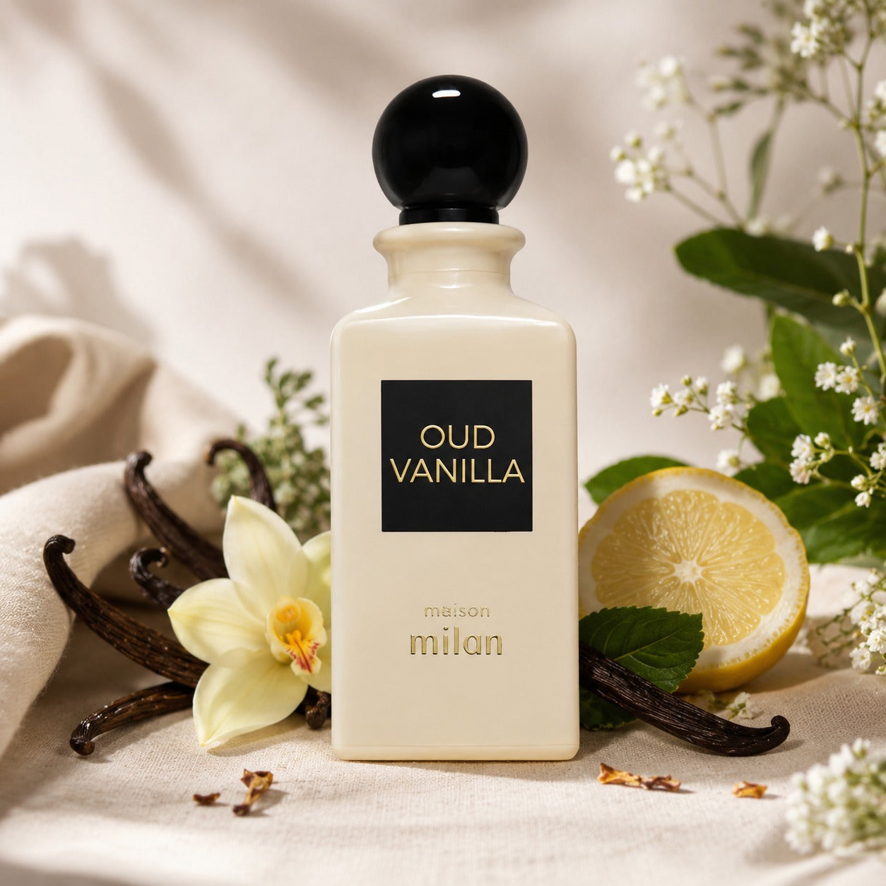Oud Vanilla Eau de Parfum 90ml Maison Milan  Emarati