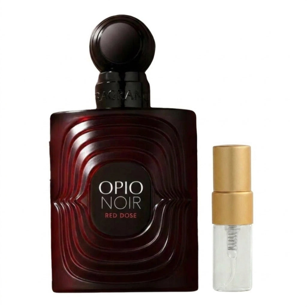 Opio Noir Red Dose Perfume Sample 2ml Fragrance World  Emarati