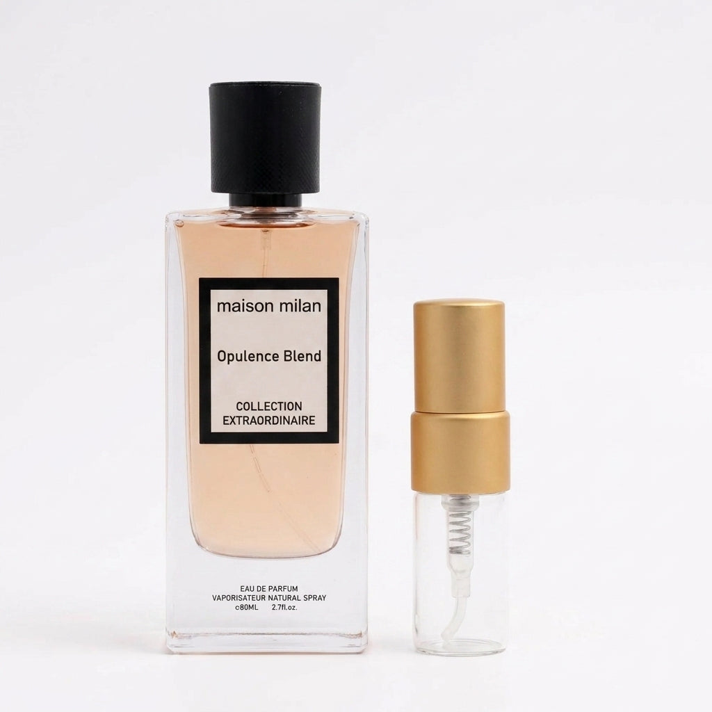 Opulence Blend Perfume Sample 2ml Maison Milan  Emarati