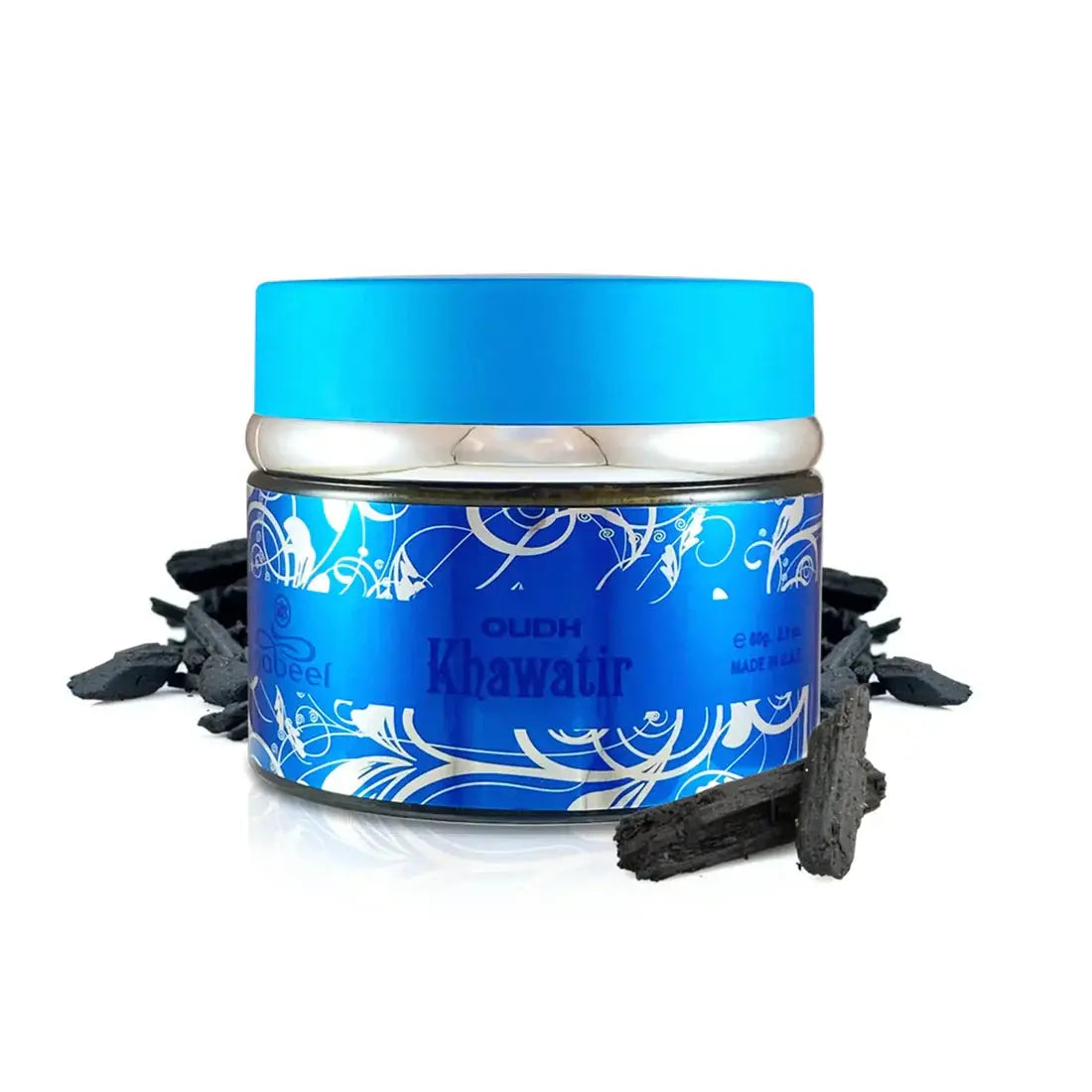 Oudh Khawatir Bakhoor Incense 60g Nabeel - Aromique Beauty Ltd