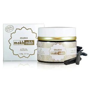 Oudh Makh Mikh Bakhoor Incense 60g Nabeel - Aromique Beauty Ltd