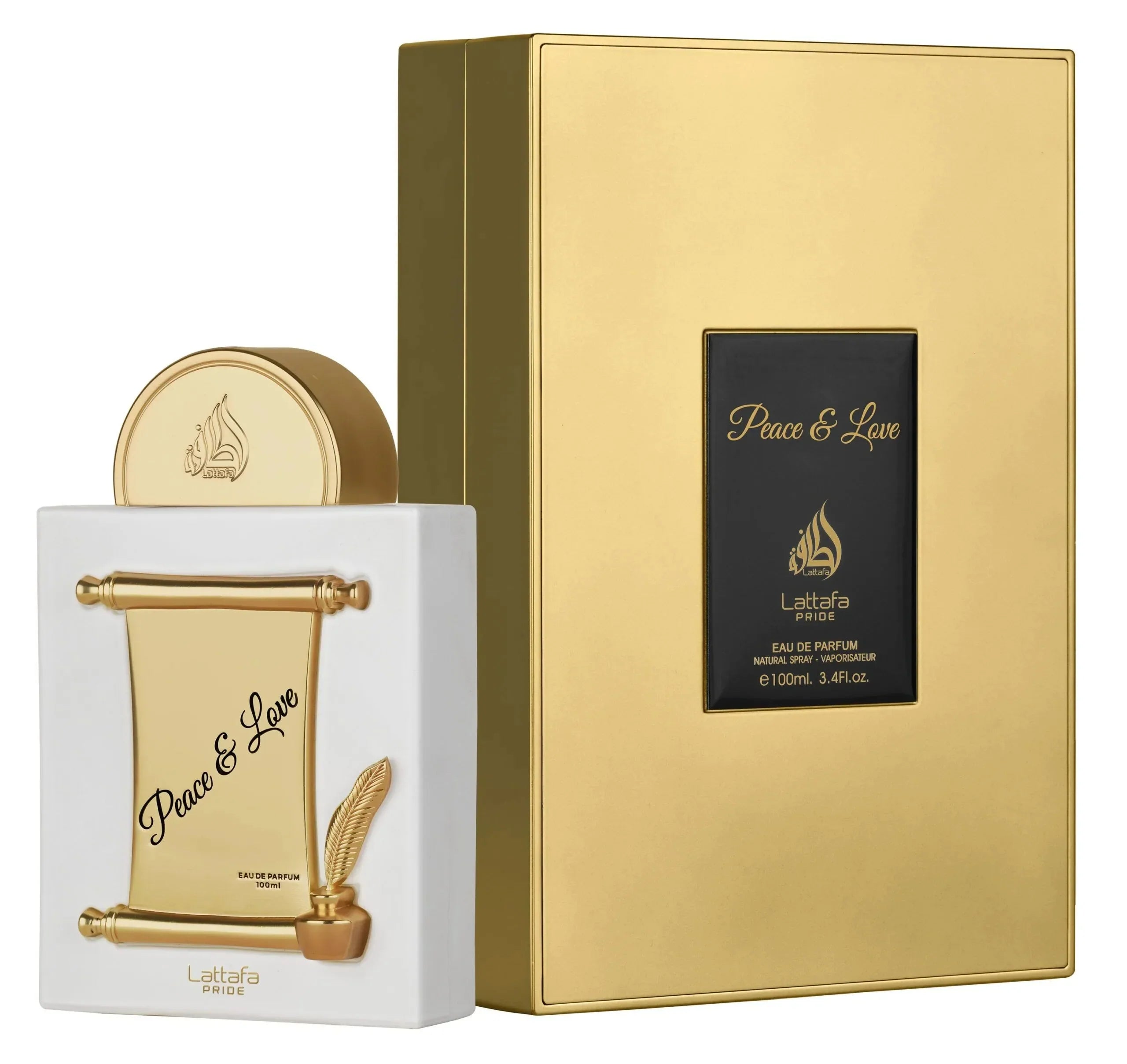 Peace & Love 100ml EDP by Lattafa Pride - Aromique Beauty Ltd