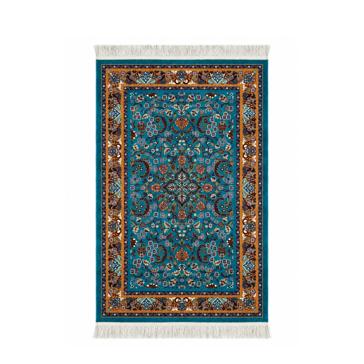 Blue Rawdah Super Soft Prayer Mat  Emarati
