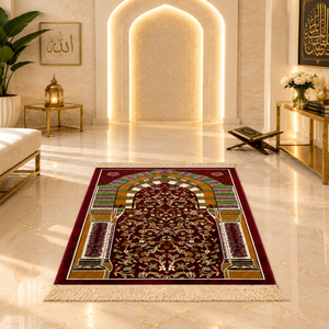 Rawdah Mat Premium Prayer Mat  Emarati