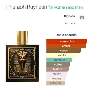 Pharaoh Eau de Parfum 100ml Rayhaan  Emarati