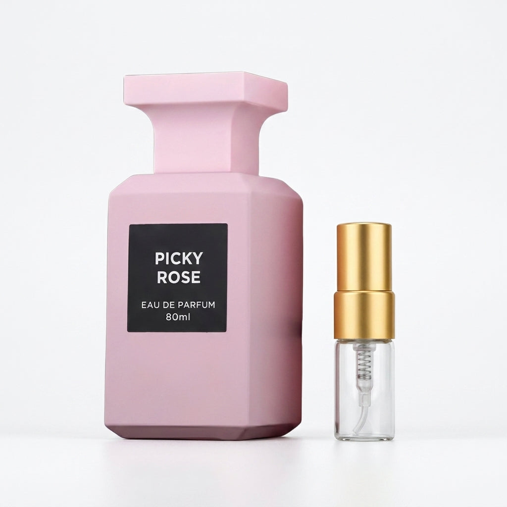 Picky Rose Perfume Sample 2ml Fragrance World  Emarati