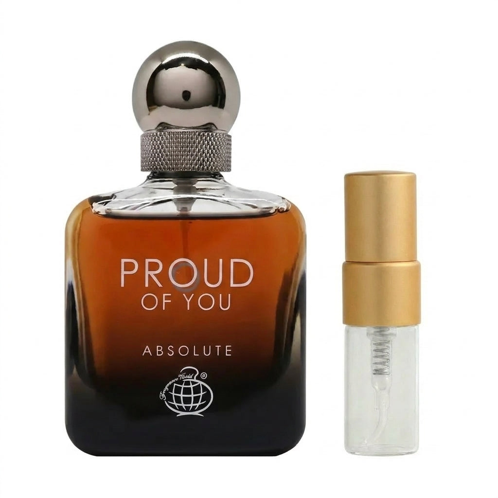 Proud Of You Absolute Perfume Sample 2ml Fragrance World  Emarati