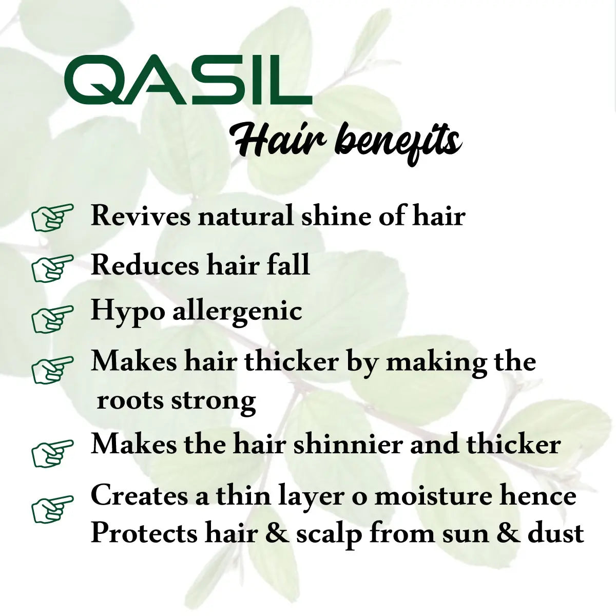 Qasil Powder-Natural Beauty Cleanser for Skin Hair & Body Aromique Beauty Ltd