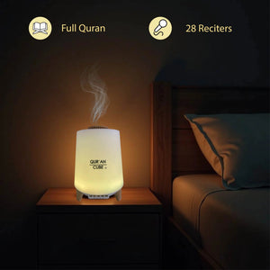 Quran Cube Aroma Diffuser with Quran Speaker – LED Humidifier with Nasheeds Audio  Emarati
