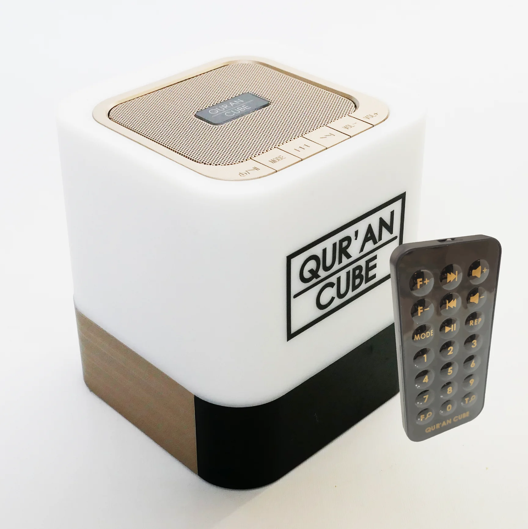 Quran Cube LED Speaker X with Adhan Clock, Quran Recitation, Nasheeds & Islamic Stories  Emarati