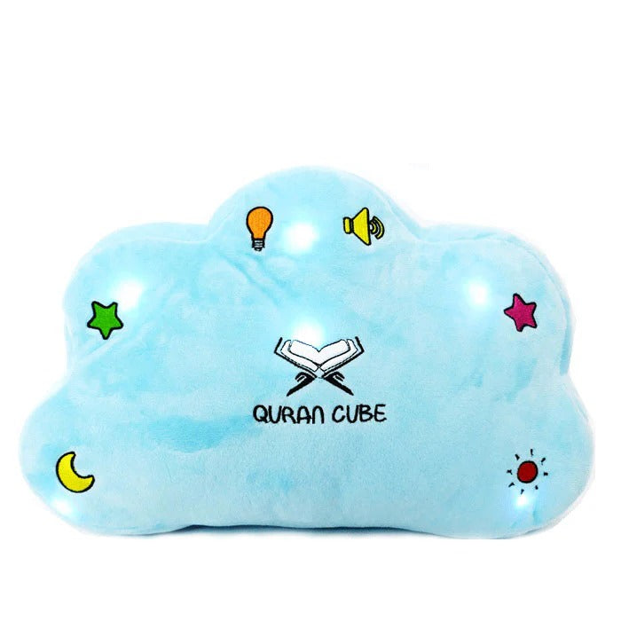 Quran Cube Pillow for Kids – Islamic Plush Toy with Duas, Kalimas & Nasheeds  Emarati