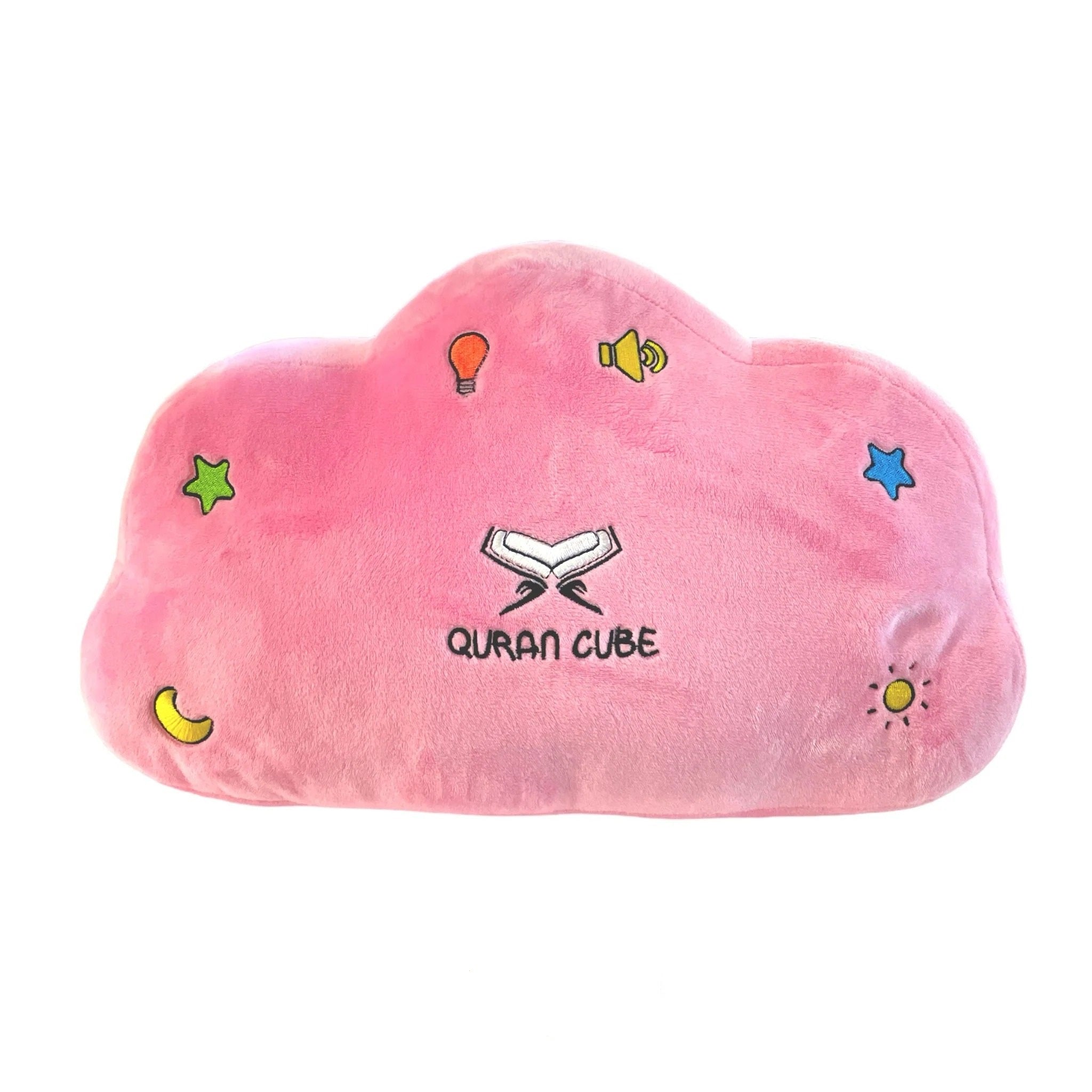 Quran Cube Pillow for Kids – Islamic Plush Toy with Duas, Kalimas & Nasheeds  Emarati