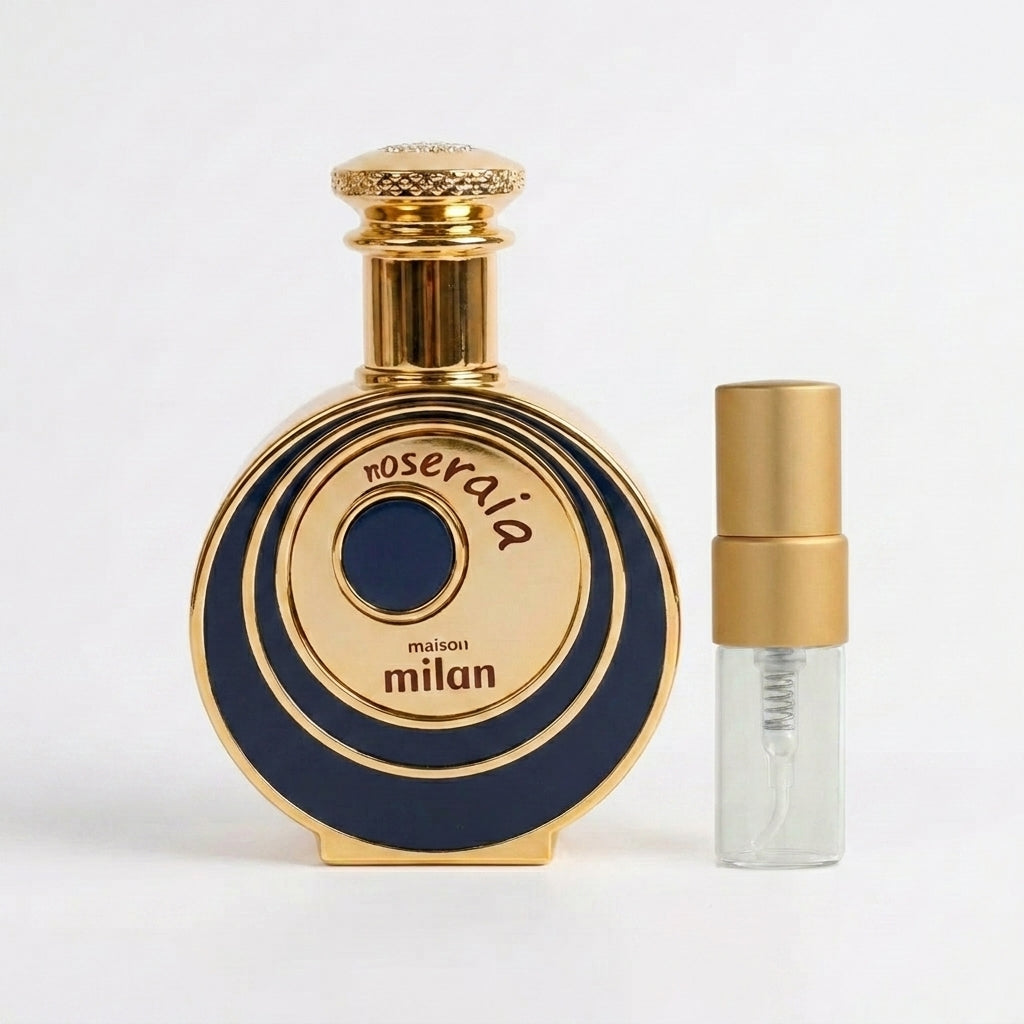 Roseraia Black Perfume Sample 2ml Maison Milan  Emarati