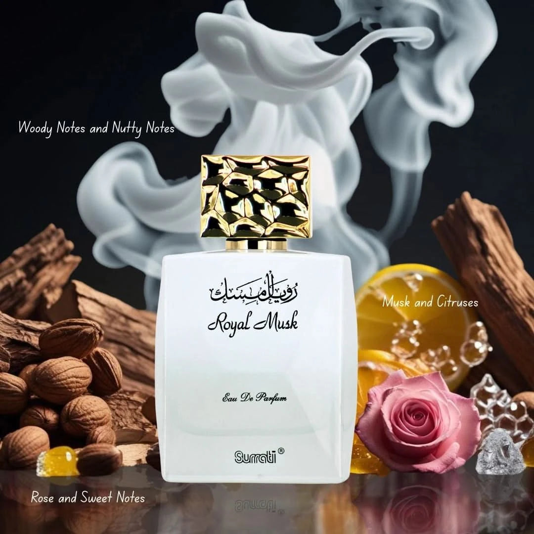 Royal Musk Eau de Parfum Spray 100ml Surrati