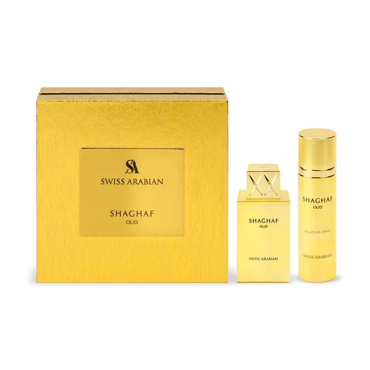 Shaghaf Oud Gift Set by Swiss Arabian Ahmed Al Maghribi